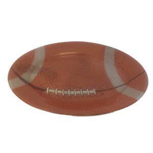 Homer Laughlin China Serving Tray Plate Football 1941 12.5 Length x 9 Width